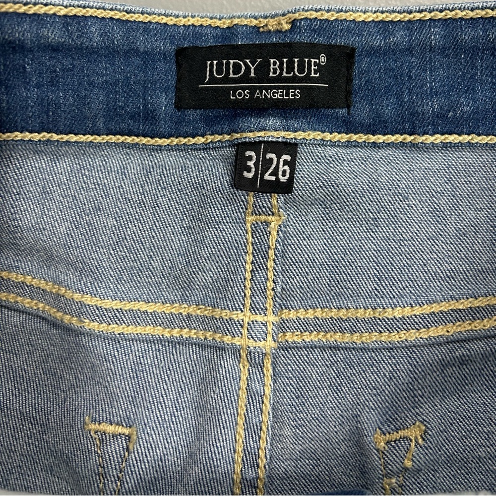 Judy Blue Women's Relaxed Fit High Waisted Skinny‎ Jeans  Sz 3/26 - Picture 6 of 8